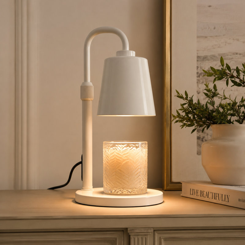Lampe chauffe-bougie avec minuterie et gradateur, fondant à cire chauffante pour bocaux à bougie parfumée pour femmes