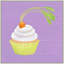 Carrot Cupcake Print by Katy Montica-2115090045-2115090046