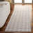 Dolf Natural Fiber Hand Tufted Jute/Wool/Cotton Plaid Rug in Grey/Beige-121024763