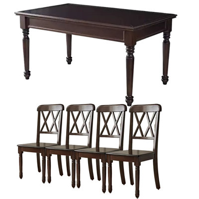 Sylvanus Rectangular 35.43'' W Dining Set