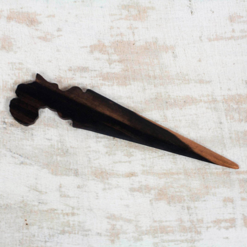 Figurine ouvre-lettre africain