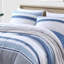 Ensemble d'édredon réversible en coton Nautica Trimmer-51167343