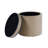Ava 18" Velvet Storage Ottoman-121987467