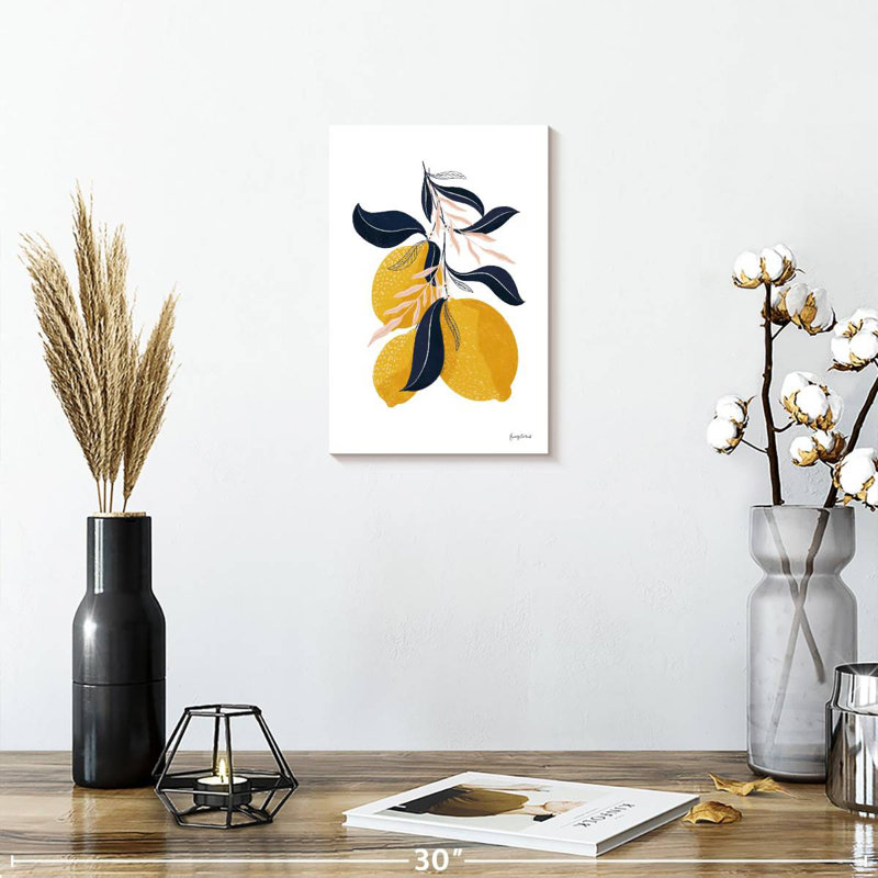 Yarlin Lemons I No Words, 30" H x 20" W