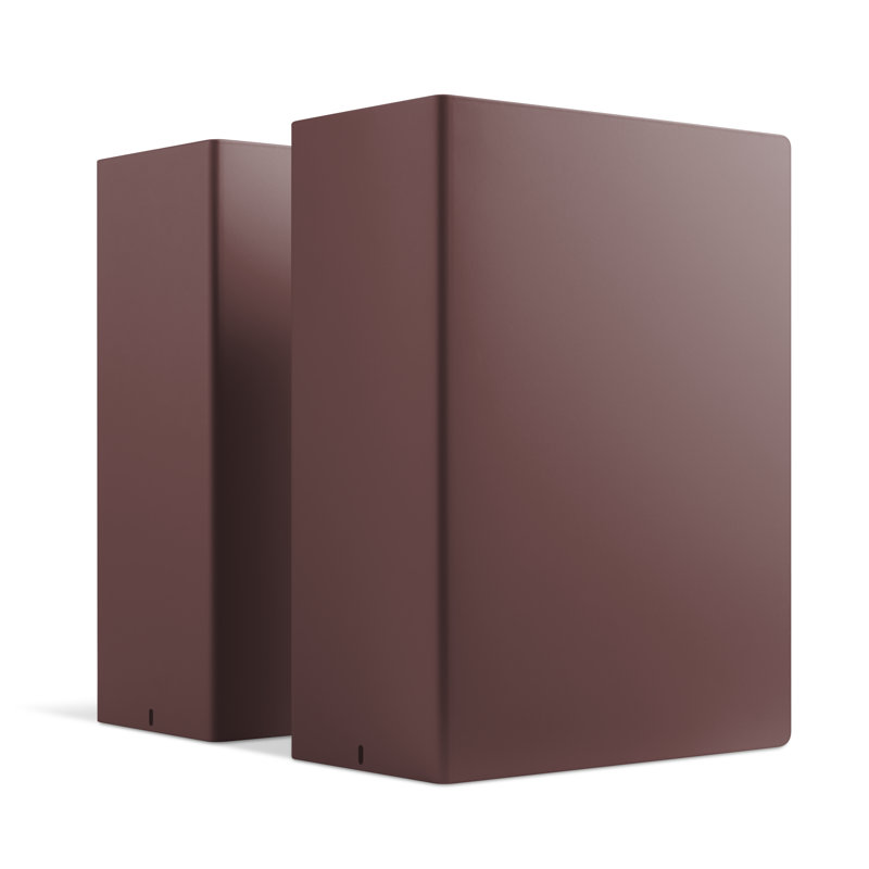 Tabs Office Bookends, Oxblood