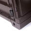 Dakota Fields Alahbasri 119cm W 310L Polypropylene Lockable Deck Box with Wheels in Matuba Brown