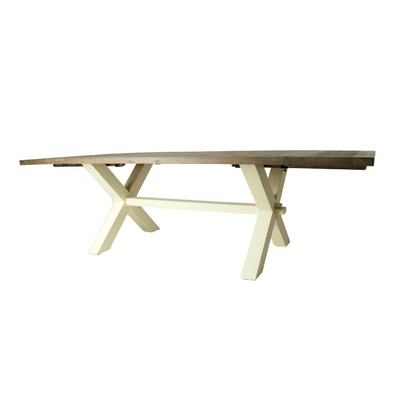 Winnie Dining Table - Two Tone, White