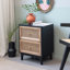 Table de chevet d'appoint 2 tiroirs Aril-1833123367