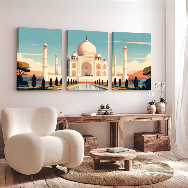 Taj Mahal, H 18 po x l 36 po