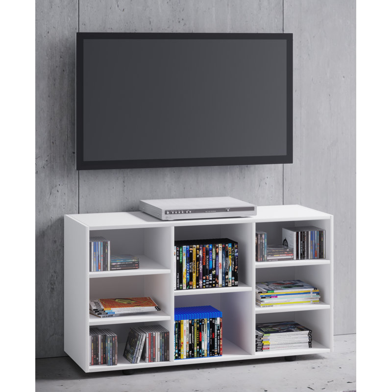 Sweeny Unfinished TV Stand, White