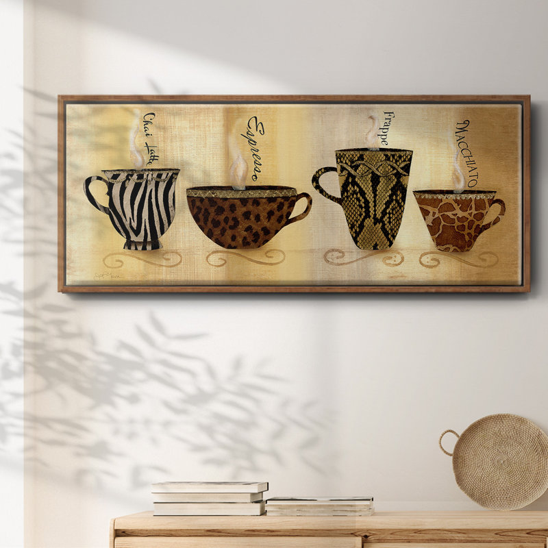 Café Exotica I - toile encadrée