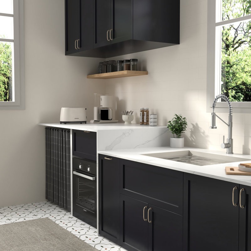 Stainless Steel 304 Kitchen Faucet - Brushed Nickel, Sleek Modern Design For Home Nickel Design, Long-Term Durability