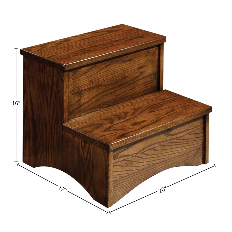 Tabouret d'appoint Iskender, Brun