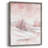 Blush Winter Framed Print - Solid Wood
