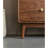 Brass Handle Rounded Buffet Table-2002443665