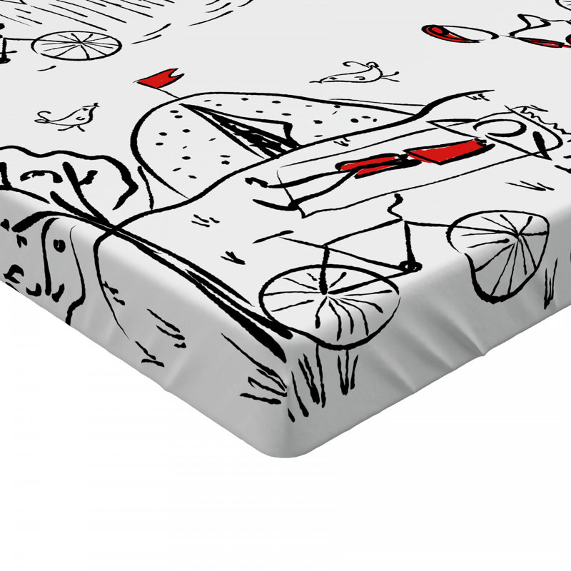 Microfiber Fitted Sheet, Queen Fitted Sheet