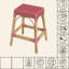 Tabouret de comptoir / de bar Lennart-185137916-185137671