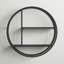 Wingate 3 Piece Circle Metal Accent Shelf