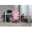 Inbox Zero Adjustable Reclining Ergonomic Faux Leather Swiveling PC & Racing Game Chair-515857667