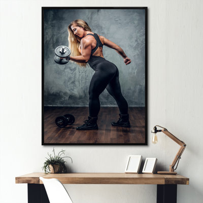 Muscle Machine - reproduction sur toile