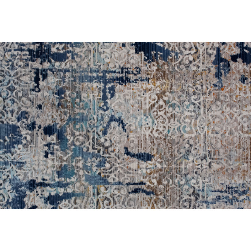 Zielke Abstract Indoor Rug, Rectangle 4'2" x 6'2"