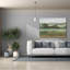 «Gentle Day Neutral» par Danhui Nai, art mural sur toile-1896285712