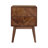 Emet Semi-Assembled Solid Wood 2-Drawer Nightstand-254005863