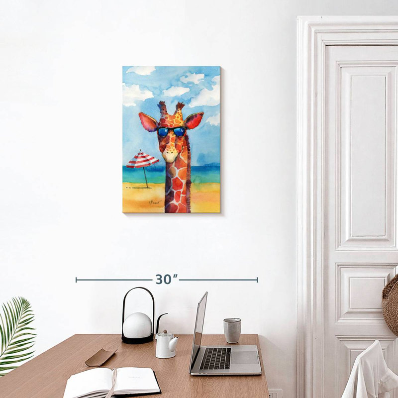Abat-jour Ketti Hip - Girafe, H 24 po x l 16 po