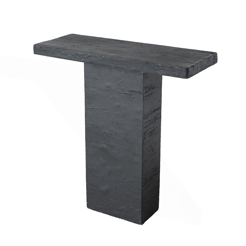 Rectangular Coffee Table With Pedestal Base