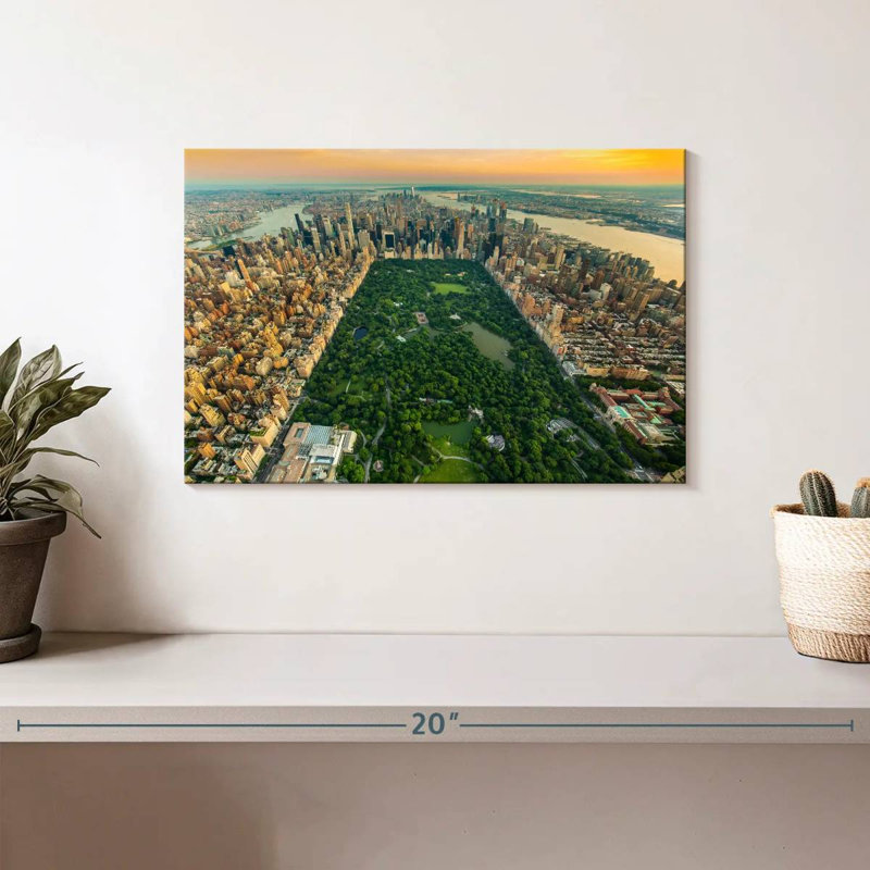 Jour d'été de Kavia Central Park, H 8 po x l 12 po