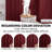 Blackout Thermal Insulated Room Darkening Curtains,  Back Tab & Rod Pocket for Bedroom & Living Room (Set of 2)-462063253-462063252