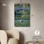 «The Pond Under the Bridge», reproduction d'art sur toile par -377957717-377957720
