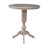  Iago Counter Solid Wood Pedestal Dinning Table-30024570-129679365