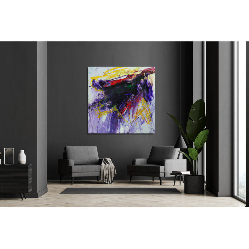 Calcite - Artist Enhanced Canvas Print, 48" H x 48" W x 1.5" D, Unframed Canvas