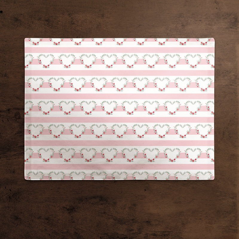 Janetty Cotton Striped Rectangle Placemat