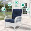Chaise berçante d'extérieur en osier Cidalina-1147453624