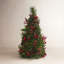 Arbre de Noël artificiel pin vert 2 pi avec 35 lumières claires
