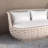 Natricia 58.26'' Wide Rectangle Wicker Loveseat with Cushions