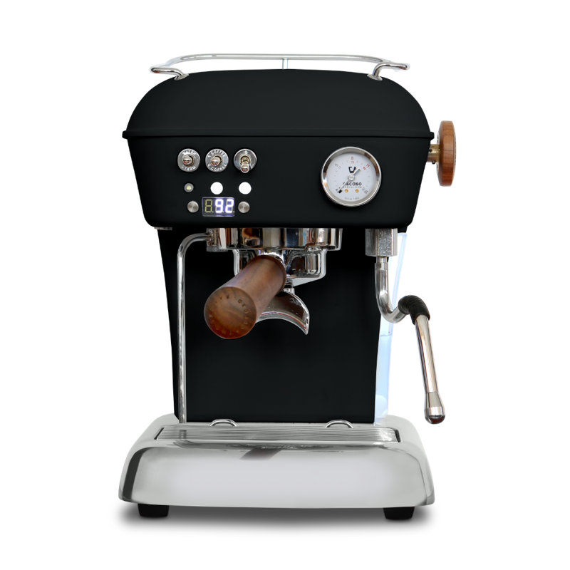 Machine à espresso Thermoblock pour la maison Ascasso Dream PID Polyvalent, Noir mat