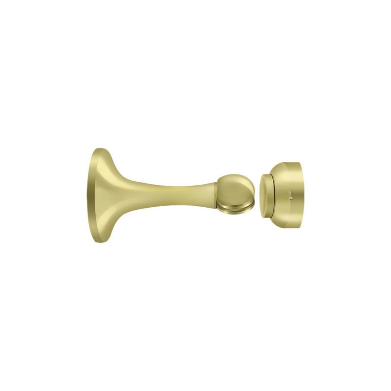 Kick Stop, Polished Brass