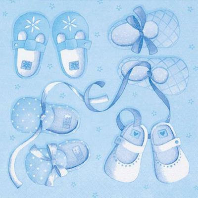Serviettes jetables en papier Baby Basic
