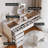 55" Smart Makeup Vanity Set With Mirror & Lights