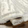 Rectangle Rameriz Abstract Machine Woven Polyester/Polypropylene Area Rug in Gray/Ivory