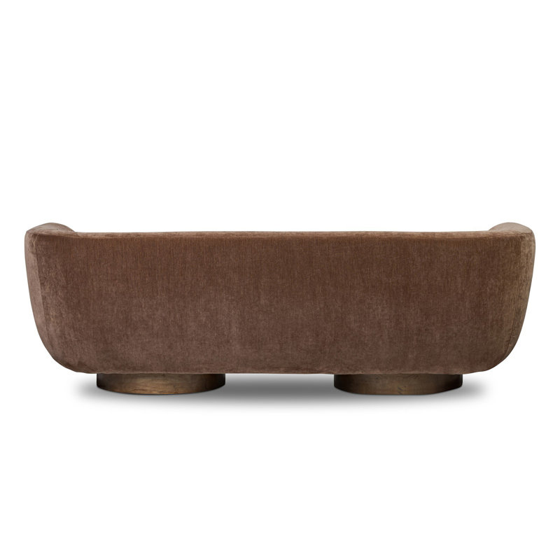 Sabine Sofa, Amici Tobacco Polyester Blend