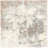 Round  Abstract Machine Made 8' Polypropylene Area Rug in Gray/Ivory/Brown-880028774