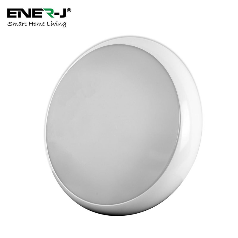 Shande Chrome 63cm H Integrated LED Outdoor Bulkhead Light