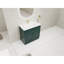 Lavabo de salle de bain autoportant en résine et 2 portes d'armoire à fermeture en douceur (emballage KD)-1503466436-1503466424
