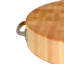 Gift 18" End Grain Maple Round Chopping Block with Handles