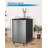 BDB Series 6.1 cu. ft. Dual Tap Freestanding Kegerator with Adjustable Temperature