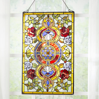 Plants & Flowers Window Panel